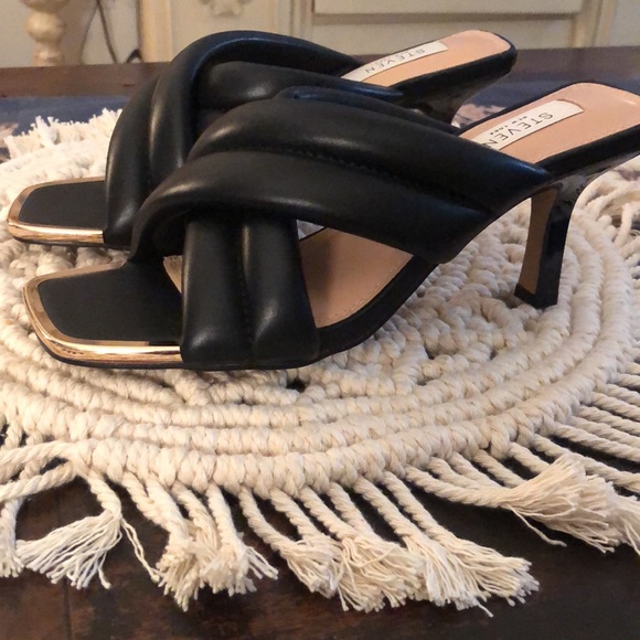 Steven by Steve Madden Imara Square Toe Heels Size 6 - Picture 4 of 6